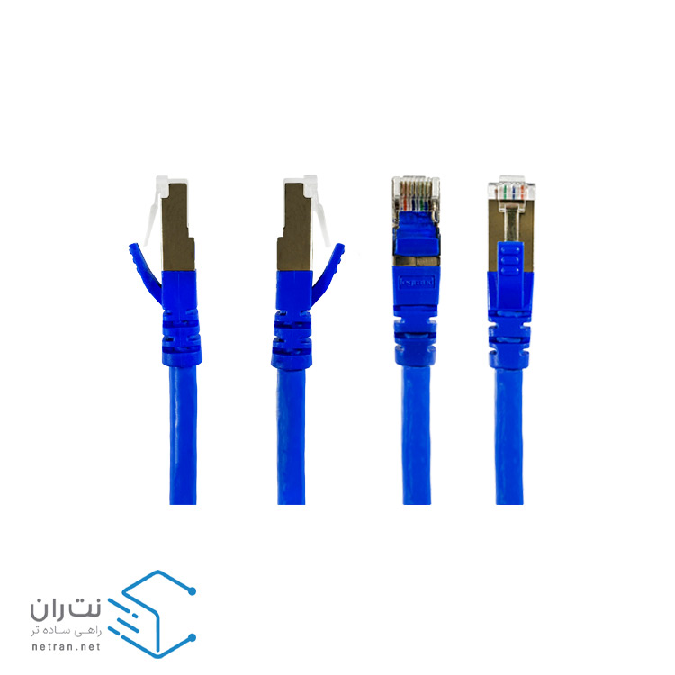 پچ کورد لگراند (کابل لن) Cat6 SFTP روکش PVC آبی 2 متری-2